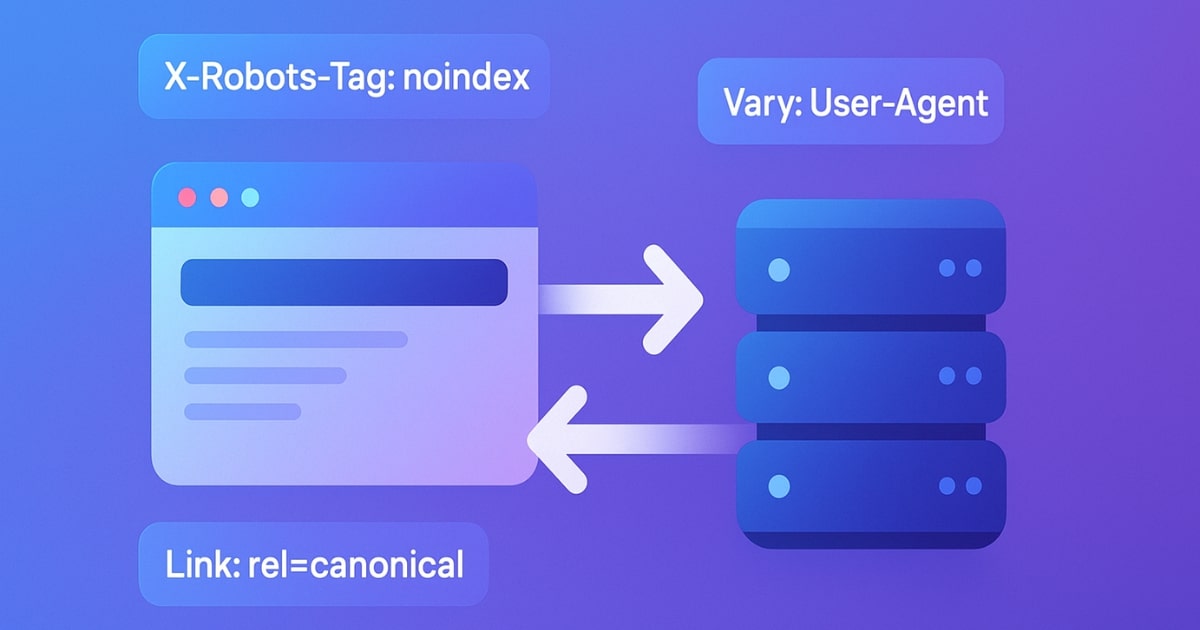 HTTP Headers for SEO
